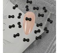 50 pezzi 3D Nail Art Fiocco Charms Forniture Kawaii Accessori Parti in resina per manicure Decorazione unghie Decorazione Design Materiale Strumento-ZX334