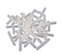 50 Pezzi 4 mm 5 mm connettori Uguali connettori a T a Gomito Dritto connettori a Croce irrigazione da Giardino Acquario Pompa Giunti for Tubi(Tee)
