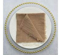 50 Pezzi 42x42 cm Tovaglioli di Stoffa Tovaglioli di Garza di Puro Cotone Fazzoletti Garza Vintage Picnic Festa Matrimonio Decorazione da tavola