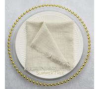 50 Pezzi 42x42 cm Tovaglioli di Stoffa Tovaglioli di Garza di Puro Cotone Fazzoletti Garza Vintage Picnic Festa Matrimonio Decorazione da tavola