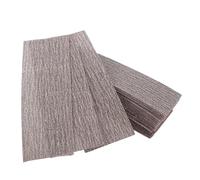 50 pezzi 70x198 mm dischi abrasivi a rete antipolvere carta vetrata antibloccaggio con gancio e anello grana 80-800 for auto cartongesso metallo(240)