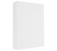 50 pezzi A7 buste di carta bianca autosigillanti per foto, buste per feste per