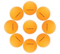 50 Pezzi ABS Palline da Ping Pong per Allenamento e Pratica Arancioni | Forma Rotonda, Superficie Liscia senza Sbavature, per Insegnanti di Educazione Fisica