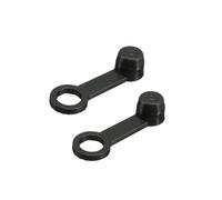 50 pezzi adatti for tappi di spurgo del grasso dei freni in gomma for moto, tappi a vite for freni con nipplo nero, copri pinza freno, tappo in gomma for valvola moto