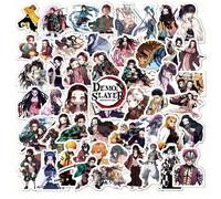 50 pezzi Adesivi ufficialmente concessi in licenza da Aniplex di , adesivi misti di Kimetsu No Yaiba, anime e cartoni animati per bambini, laptop, skateboard, giocattoli, Kimetsu No Yaiba Modello GY-2