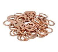 50 Pezzi Anelli Di Rame Guarnizioni Rame Cu Anello 12x18x1,5 Mm Forma A Auto