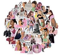 50 pezzi Ariana Grande Cantante Adesivi Impermeabile Laptop Phone Skateboard Notebook Moto Computer Phone Toy Kids Sticker