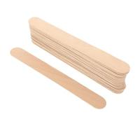 50 Pezzi Bastoncini Gelato in Legno Riutilizzabili | Materiale in Legno, per Progetti Creativi e Attività Manuali, Confezione Pratica per Casa e Aula