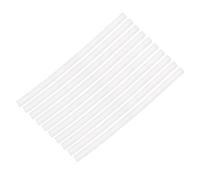 50 Pezzi Bastoncini Termofusibili Trasparenti per Colla a Caldo | Resina Termoplastica, Presa Rapida e Odore, per Carta e Plastica, Uso Creativo e Riparazioni Domestiche