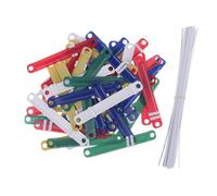 50 pezzi Binder Clips File Documenti Legatura Binder a due fori a fogli mobili
