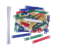 50 pezzi Binder Clips File Documenti Legatura Binder a due fori a fogli mobili