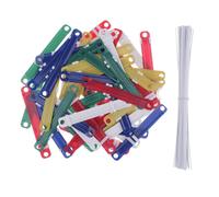 50 pezzi Binder Clips File Documenti Legatura Binder a due fori a fogli mobili