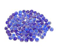 50 pezzi braccialetto fai da te perline bagliore nel buio collana a forma