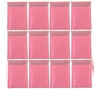 50 Pezzi Busta a Rosa in Pe, per Libri e Cosmetici | Protezione Durante Trasporto, Adatta per Ufficio e Negozio, Superficie, Robusta per Invio