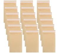 50 Pezzi Buste Imbottite in Carta Kraft 12x22 CM, Chiusura Autoadesiva | Strato a Bollicine in Plastica, Impermeabili e Leggere, per Negozi Online e Boutique, Colore Kaki