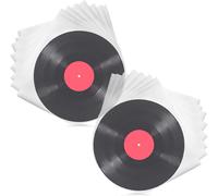 50 Pezzi Buste per Vinili 33 Giri,Buste Antistatiche per Vinili 33 Giri,Adatto p