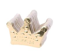 50 pezzi Cake Crown Topper Doccia Compleanno Decorazione 2,5 x 4 cm Clever