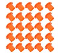 50 Pezzi Cappuccio di Sicurezza a Fungo per Armatura, Plastico | Protezione Terminale per Barre #3-#7, Interno 35mm, Installazione Facile, Resistente alle Intemperie