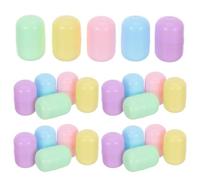 50 Pezzi Capsule Giocattolo Rotonde Riempibili Pp 50mm
