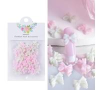 50 Pezzi Chiodo In Resina Con Fiocco Chiodo Pendente Piatto Retro Chiodi Arte Decorazione Facile Da Usare Accessori Per Lo Styling