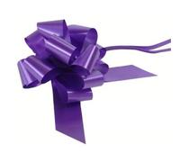 50 PEZZI Coccarda coccarde VIOLA autotiranti 5 CM matrimonio auto casa n 04V3