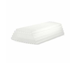 50 Pezzi Colla a Caldo Sticks,Trasparente Bastoni di Colla Caldo per Pistola Colla a Caldo, Fai da Te, Asciugatura Rapida per Riparazione e Fissaggio (7x100mm)