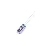 50 pezzi Condensatore elettrolitico in alluminio Dip 10uF±20% 50V Cavo radiale, 5x11mm GH100M050C110A Elementi di accumulo di energia