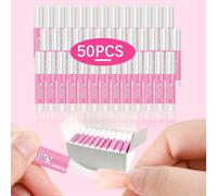 50 pezzi/confezione 2g Colla per unghie super forte, adatta per unghie finte, colla professionale per unghie, adesivo per unghie, colla per arte di unghie, consegna casuale ABS