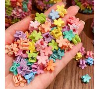50 pezzi/confezione Accessori per capelli alla moda stile Y2K, fermagli per capelli kawaii colorati caramella, mollette per capelli, accessori per capelli per donne, adatti per uso quotidiano, San Val