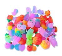 50 pezzi (consegna casuale) Colore sfumato mochi squishy,giocattoli sensoriali,Ricompense per la classe, Regali di compleanno per bambini, Party Favors,Goody Bag Stuffer