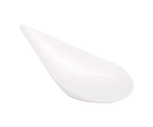 50 pezzi - Contenitore cucchiaio goccia 'Bionic' 10,1 x 5 x 2,9 cm bianco bagazo