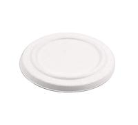 50 pezzi - Coperchi per codice 228.86 "Bionic" Ø 12 x 1,2 cm Bianco Bagazo