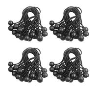 50 Pezzi Corde Elastiche,Bungee Ball Elastico,Tenditori Elastici,Elastici con Sfera,Corda Elastica per Teloni