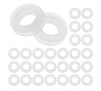 50 Pezzi Cuscinetti per Orecchini a Clip in Silicone Antiallergico | Orecchie Sensibili, Sostituzione Rapida e Semplice, Effetto Antiscivolo, Accessorio Moderno e Discreto