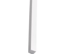 50 Pezzi Di Barre Quadrate In ABS Da 1 A 10 Mm Di Spessore | Aste plastiche ABS per accessori domestici, Barre Plastiche Leggere(5x5x250mm)