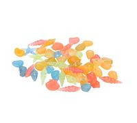 50 pezzi di ciottoli luminosi, pietre luminescenti per acquario e giardino, rocce decorative colorate per il paesaggio fai-da-te che brillano al buio dopo l’esposizione alla luce s