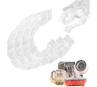 50 pezzi di copertura antipolvere usa e getta ispessita, coperture trasparenti per elettrodomestici da cucina, copertura protettiva antipolvere universale per elettrodomestici da cucina (100cm*100cm)