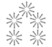 50 pezzi di dadi a petalo: dadi di espansione M4 X 25 per il montaggio di