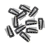 50 pezzi di extension per capelli Beret Fixing Clip per parrucche antivento Forcine per capelli per acconciature fai da te