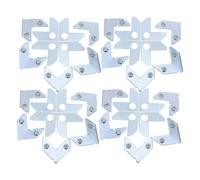 50 pezzi di ferramenta per angoli di cornici in metallo - staffe di supporto