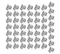 50 pezzi di fissaggio serpentinati Installazione rapida 5 fori Divano Molla Clip Mobili Divano Gancio a Molla Gancio Gancio Morsetti Fissi Installazione Rapida