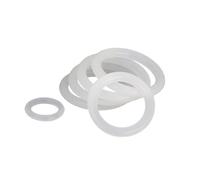 50 pezzi di guarnizioni a O in silicone bianco resistente alle alte temperature, diametro esterno 50 mm, diametro interno 44 mm, diametro della sezione trasversale 3 mm, 50x44x3mm(50 pezzi)