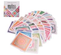 50 Pezzi di Mazzi di Carte Mix & Matchs The Granny Square, Kit per Maglier2000