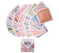 50 Pezzi di Mazzi di Carte Mix & Matchs The Granny Square, Kit per Maglier5991