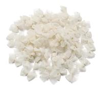 50 Pezzi di Mini Fiocchi di Nastro di Raso a Pois in Pizzo, Filato di Rete, Fiocchi di Maglia for Fai da Te, Artigianato, forcina for Capelli, Decorazione di Indumenti(Beige)