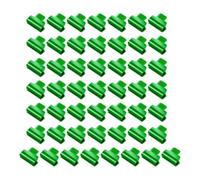 50 Pezzi di Morsetti per Pellicola per Serra, multifunzionali, Leggeri, Facili da installare, Clip da Giardino per Il Supporto delle Piante, picchetti, 8mm