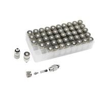 50 pezzi di nebulizzatore ad alta pressione con filettatura maschio da 3/16'' for umidificazione, raffreddamento industriale, giardino, serra, agricoltura(TW2010)