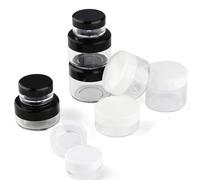 50 pezzi di plastica cosmetici vaso scatola di trucco Nail Art contenitore di stoccaggio vaso 2g 3g 5g 10g 15g 20g lozione campione bottiglia crema viso