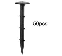 50 pezzi di plastica da sole da giardino durevole da campo da campo da sole tetto di tetto piolo di palco di alto livello di ancoraggio terrestre per le strutture delle piante da (11 cm)