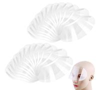 50 pezzi di protezione per gli occhi dopo gli occhi, protezione per il lavaggio dei capelli, visiera, visiera, trasparente, morbida, protezione per il viso, per il taglio dei capelli, colorazione